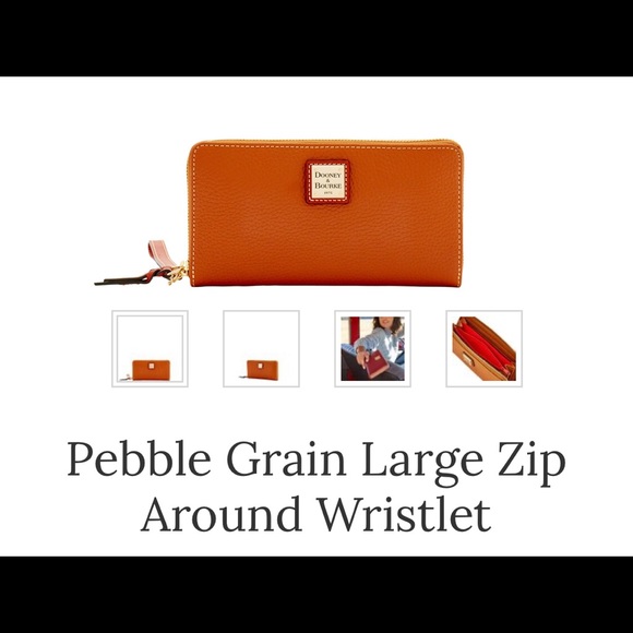 Dooney & Bourke wristlet zip around wallet - Picture 9 of 10